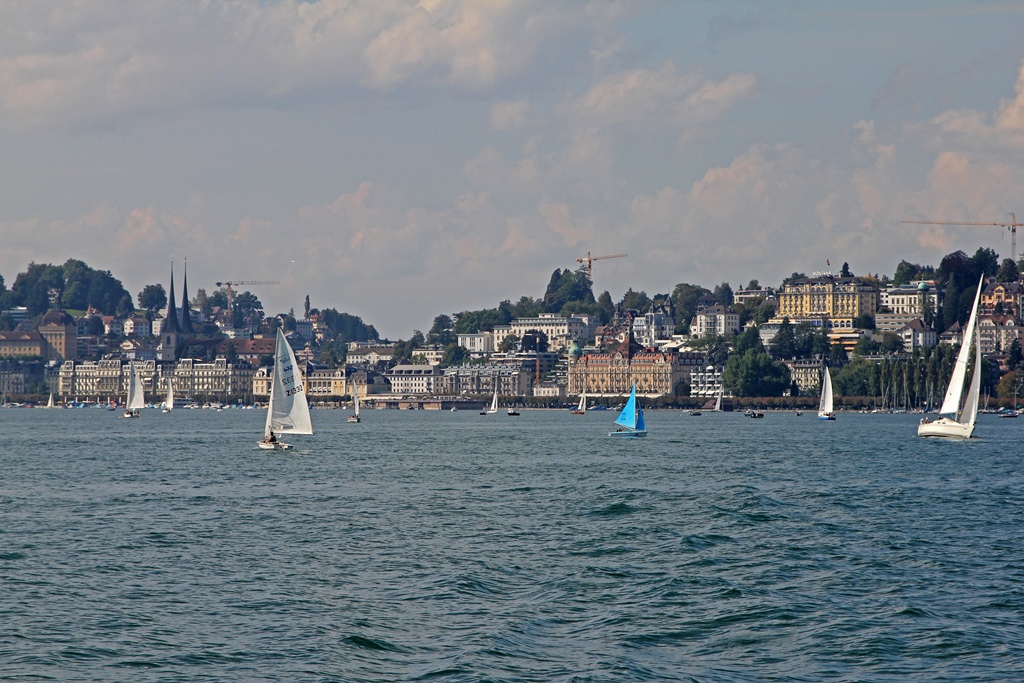 Lucerne and Sailboats